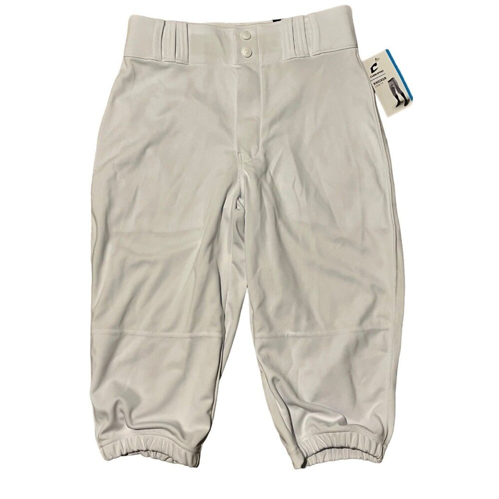 Champro Knicker Loose Fit Adult Small Baseball Pants White